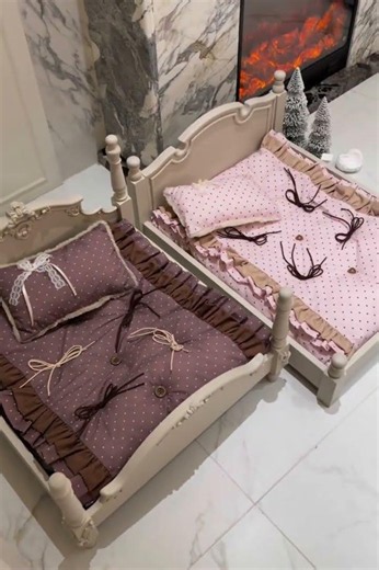 Cute Pet Bed Setup for a Cozy Dog Room #Shorts