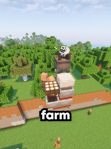 Easiest Iron Farm Tutorial in Minecraft
