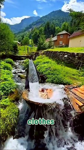 Ancient Romanian Washing Machine That Works Without Electricity!