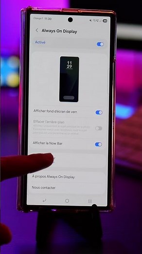 ✨ The MAGIC option for a smart Always On Display! #smartphone #tip #tech