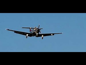 Pilatus PC 12NG Landing