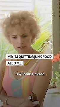 Supercut of Kim's snack obsession | Kath & Kim