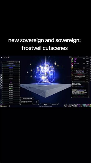new sols rng sovereign cutscene and sovereign frostveil cutscene #cutscene#fyp #robloxfyp #solsrng #sols