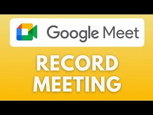 How To Record in Google Meet | Save Google Meet session | Google Meet Tutorial