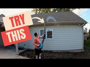Fall HACK! DIY Gutter Cleaning! EASY!