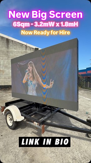 🎥 “Are You Ready?” Because We Are! 🎥 🚨 Introducing Our New 6sqm Trailer LED Screen – now available for hire! This game-changing screen is: ☀️ Ultra-Bright – Perfect for full-sun viewing 🌧️ IP-Rated – Built for rain or shine ⏫ Elevate & Rotate – Raise it high and aim it wherever you need 📺 Versatile – Ideal for advertising, live video, or any event Whether you’re hosting a live event, streaming sports, or promoting your brand, this screen ensures everyone sees your message loud and clear. 📩