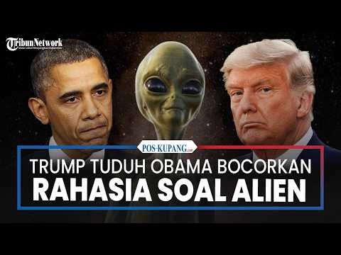 Trump Tuduh Obama Bocorkan Informasi Rahasia soal Alien dan Area 51