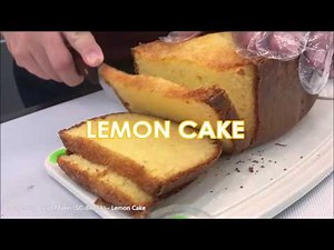 Song-Cho Bread Maker (SC-BK06A) 松厨面包机 - Lemon Cake (柠檬蛋糕)