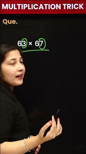 Unlock The Secret To Fast Multiplication With This Clever Hack💁‍♀️#quickmaths #mathtricks