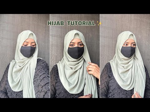 Beautiful Hijab Style for Traditional Dress | Easy & Beginner Friendly | Hijab tutorial