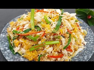 Trứng xào làm theo cách này vừa ngon vừa lạ mời các bạn !