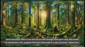 Maturation of germ in biology