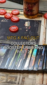 Opening 2 more packs from my Fallout Collectors Booster box! I'm new to Magic, so idk what is and isn't "rare" but love the artwork on these! ❤️ *The cards shown here were provided free from @wizards_magic for promotion* #fallout #mtgxfallout #bethesda #magicthegathering #universesbeyond #falloutcollector #thefalloutcollector #falloutonprime #cardunpacking #mtgtiktok #mtgfam #fallouttvshow | The Fallout Collector