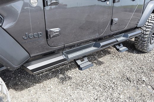 LoD Offroad  Armor Lite Drop Step (Pair) for 07-21 Jeep Wrangler JK, JL, & Gladiator JT with Armor Lite Rocksliders