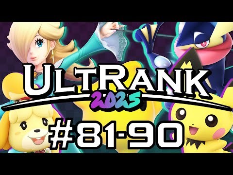 Top 100 Smash Ultimate Players - UltRank 2025 #81-90