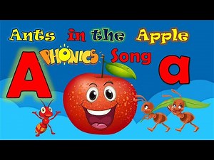 Phonics Song | Ants in the Apple | A for Apple | Nursery Rhymes | Kids songs | Nursery Rhymes FUN