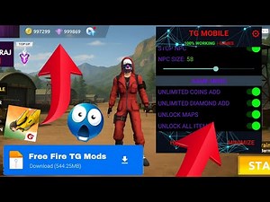 Free Fire India Unlimited Coins and Diamond mod menu apk download FFI