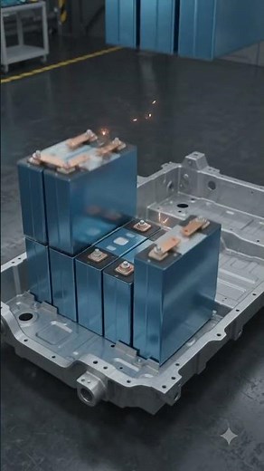 How EV batteries are stacked (Cell ➡️ Module ➡️ Pack