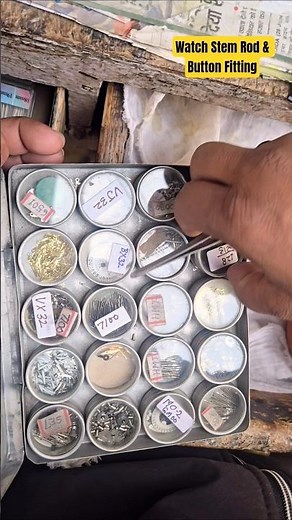 Watch Stem Rod & Button Fitting | Crown Repair Service | TIKTIKHUB