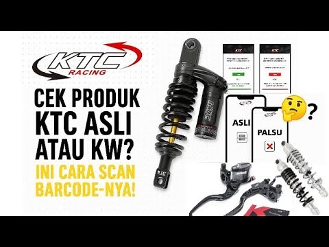 How to Check if a KTC RACING Product is Genuine or Counterfeit? Here's How to Scan the Barcode! 😳