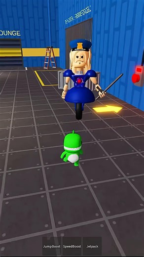 Dino vs police girl challenge 😍 #roblox #shorts