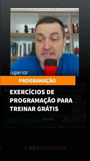 Exercícios de programação para treinar grátis