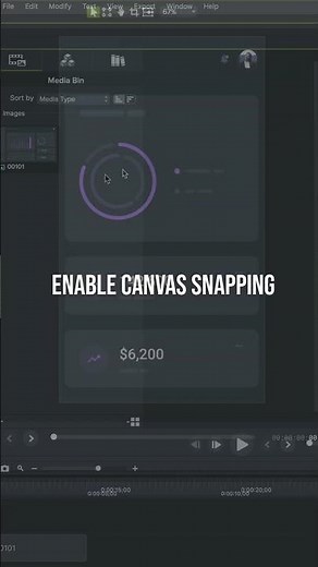 Canvas Snapping #camtasia #video