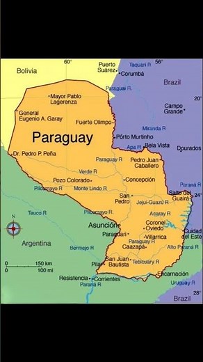 Paraguay Map