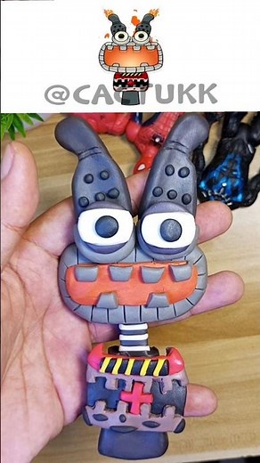 Making Sprunki OC Epic Wubbox from my singing monsters Phase2 #sprunki #sprunkioc #incredibox #clay
