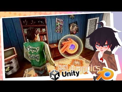 How to do PS1 Style Visuals in Unity 6 ( Blender + URP )