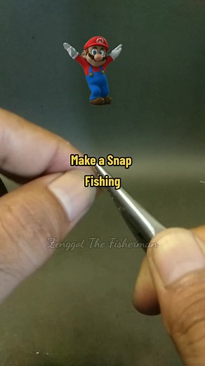 Make a Snap fishing | model Italian snap #foryou #foryoupage #fishing #fishinglife #fishingtiktoks #diyfishing #fishingtackle #mancing