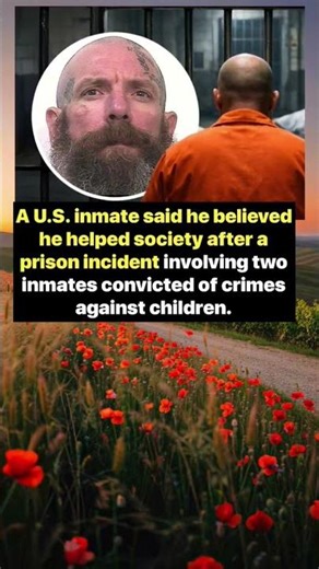 Prisoner Claims He “Helped Society” After Deadly Prison Incident