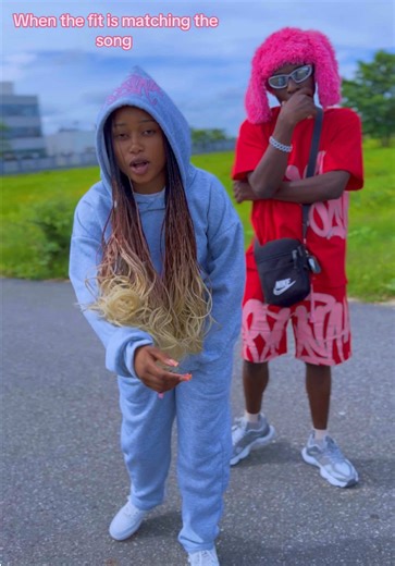 Matching Outfits with Lil Mozis on TikTok