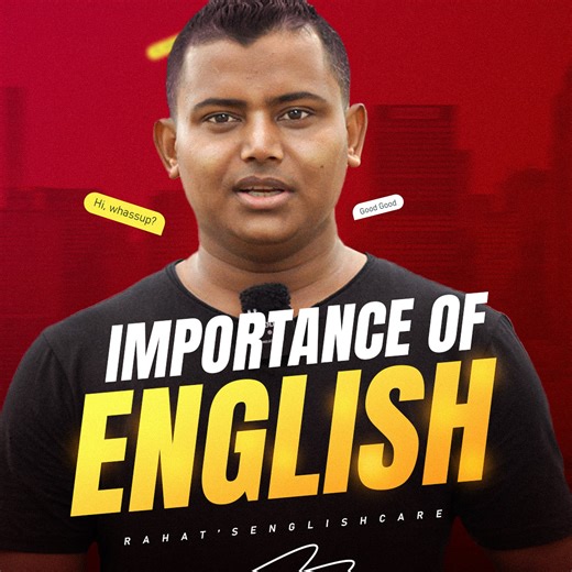 16K views · 182 reactions | why learning English is important in today's world | Rahat's English Care | Facebook