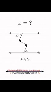 1.9K views · 11 reactions | Find out x diagram not for scale #math #mritunjaylectures #Grade10 #BoardExams #grade10 #sscjeexam ✍樂 | Mritunjay Lectures | Facebook