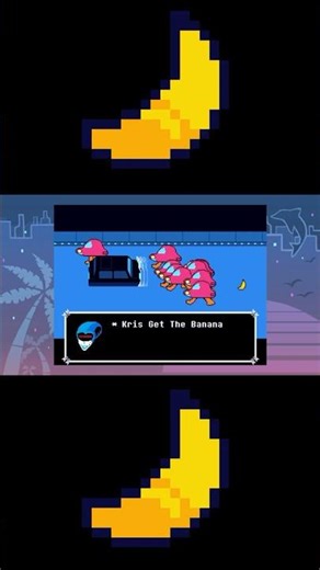 Kris Get The Banana #deltarune #deltarunechapter2 #deltarunememe #deltarunekris