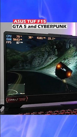 Asus Tuf F15 GTA 5 & Gaming Test 🥵 RTX 2050. i5 11th Gen