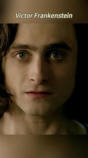 Victor Frankenstein’s most stunning scene: deformed shell peeled away — a handsome man inside 🔥🎥