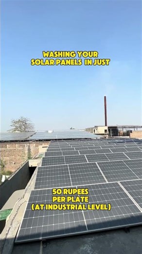 Best Industrial Solar Panel Cleaning Service.