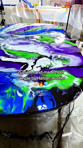 Creating Stunning Metallic Floors: An Artful Process