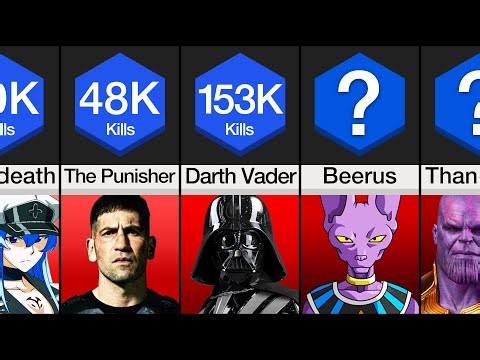Comparison: Villains Ranked By Kills
