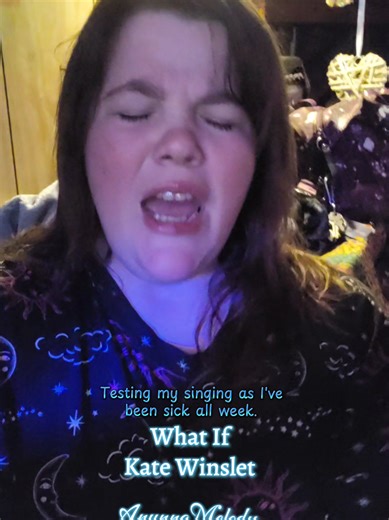 Me singing What If by Kate Winslet. This is such a great song and I've been sick so I thought I would test my vocals. #anunnamelody #singing #sing #whatif #katewinslet