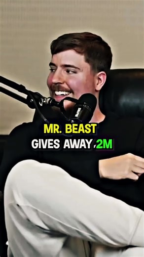$2 Million Giveaway… Only MrBeast MrBeast takes generosity to a whole new level with a massive $2,000,000 giveaway. This Short captures the wild moment, the reactions, and the energy that only MrBeast brings. If you love crazy challenges, huge prizes, and unbelievable giveaways, this one hits hard. #MrBeast #Giveaway #2Million #CrazyChallenge #YouTubeShorts #ViralShorts #InsaneGiveaway #MrBeastChallenge