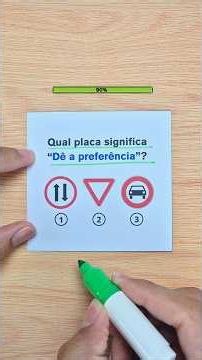 Sinalização de trânsito: você conhece estas placas?
