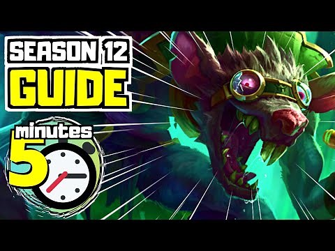 COMPLETE Twitch Guide [Season 12] in less than 5 minutes | League of Legends (Guide)