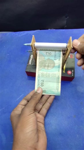 how to make amazing Paisa machine with cardboard project testing #shorts #tech #