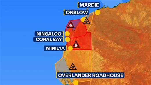 Tropical cyclone set to make landfall in WA