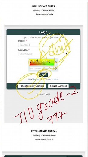 IB JIO-Grade-2 (technical) Post ;799 online exam Admit Card out 2023/How to Download IB Admit Card