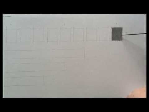 Drawing Instruction - value Scale Value 9 - Part 1 how to approach rendering value