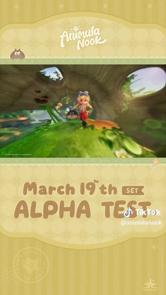 Join the Animula Nook Alpha Test on March 19!